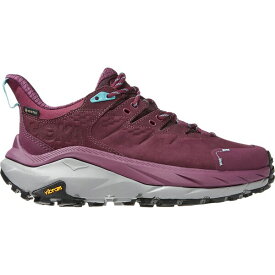 ホカオネオネ レディース ブーツ シューズ HOKA Women's Kaha 2 Low GTX Waterproof Hiking Shoes Grape Wine