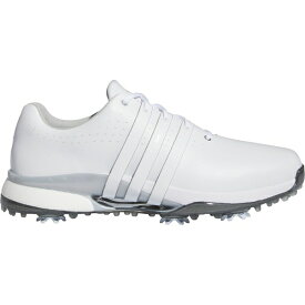 アディダス メンズ ゴルフ スポーツ Adidas Men's Tour360 24 BOOST Golf Shoes White/White/Silver