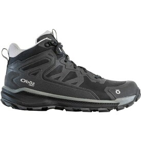 オボズ メンズ ブーツ シューズ Oboz Men's Katabatic Mid B-Dry Hiking Boots Black