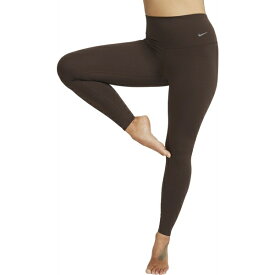 ナイキ レディース カジュアルパンツ ボトムス Nike Women's Zenvy Gentle-Support High-Waisted Full-Length Leggings Baroque Brown