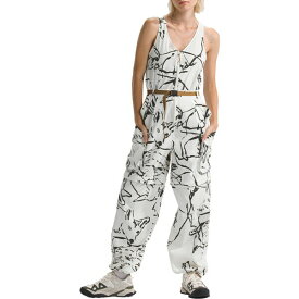 ノースフェイス レディース カジュアルパンツ ボトムス The North Face Women's Class V Romper White Dune Coyote Print