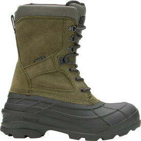 カミック メンズ ブーツ シューズ Kamik Men's Nation Plus 200g Waterproof Winter Boots Dark Olive