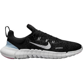 ナイキ メンズ ランニング スポーツ Nike Men's Free Run 5.0 Running Shoes Black/White/Grey