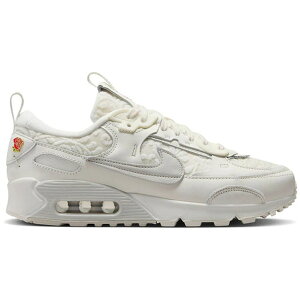 Nike iCL fB[X Xj[J[ yNike Air Max 90 Futura Give Her Flowers (Women's)z TCY US_9(26.0cm) Sail/Light Bone/University Red/Chlorophyll/Medium Soft Pink