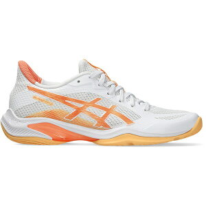 ASICS �A�V�b�N�X ���f�B�[�X �X�j�[�J�[ �yASICS Blade FF 2 White Vivid Coral (Women's)�z �T�C�Y US_W_10.5 White/Vivid Coral