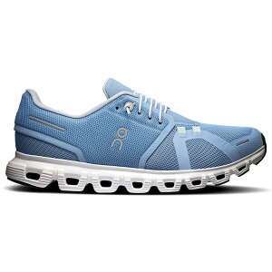 On I fB[X Xj[J[ yOn Running Cloud 6 Chambray White (Women's)z TCY US_7(24.0cm) Chambray/White
