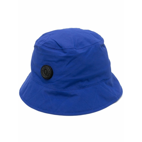 ノースプロジェクト メンズ 帽子 アクセサリー ロゴパッチ バケットハット blue