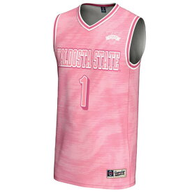 ゲームデイグレーツ メンズ ユニフォーム トップス #1 Valdosta State Blazers GameDay Greats Unisex Lightweight Basketball Fashion Jersey Pink