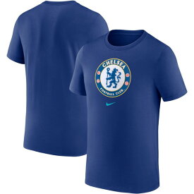 ナイキ メンズ Tシャツ トップス Chelsea Nike Crest TShirt Blue