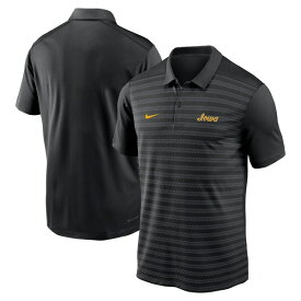 ナイキ メンズ ポロシャツ トップス Iowa Hawkeyes Nike 2024 Early Season Coaches Sideline Performance Polo Black