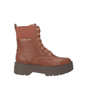 �y���������z �g�~�[ �q���t�B�K�[ ���f�B�[�X �u�[�c �V���[�Y Ankle boots Brown