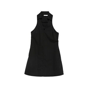 �p�g���c�B�A �y�y ���f�B�[�X �����s�[�X �g�b�v�X V-neck mini dress Black