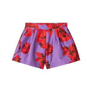 �G�[�[�b�g �t�@�N�g���[ ���f�B�[�X �J�W���A���p���c �{�g���X Hibiscus floral-print shorts Purple