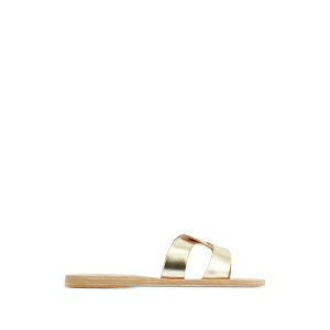 �A���V�G���g�O���[�N�T���_�� ���f�B�[�X �T���_�� �V���[�Y Desmos crossover leather sandals Gold