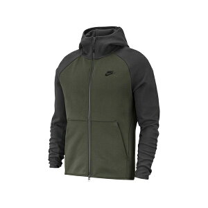 �i�C�L �����Y �p�[�J�[�E�X�E�F�b�g�V���c �A�E�^�[ Full-zip tech-fleece hoodie Green