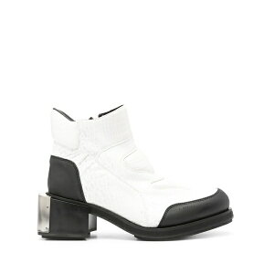 �Q�[�G���x�[�n�[ �����Y �u�[�c �V���[�Y Baris 70mm embossed boots White