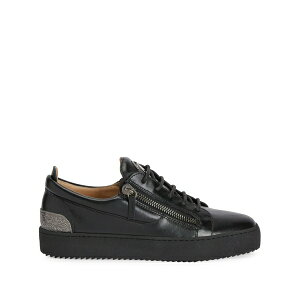 �W���[�b�y�U�m�b�e�B �����Y �X�j�[�J�[ �V���[�Y Frankie back-plate double-zip low-top sneakers Black