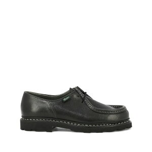 �p���u�[�c �����Y �X���b�|���E���[�t�@�[ �V���[�Y Michael leather loafers Black