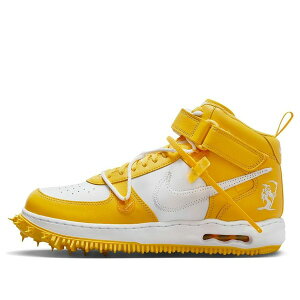 Nike iCL Y Xj[J[ yNike x Off-White Air Force 1 Mid SP 'Varsity Maize' DR0500-101z TCY US_6(24.0cm)