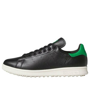 adidas �A�f�B�_�X �����Y �X�j�[�J�[ �X�^���X�~�X �yadidas Stan Smith Spikeless Golf 'Black Green' JR4468�z �T�C�Y US_M_4.5