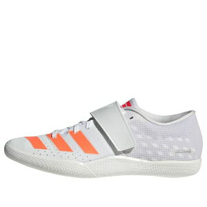 adidas �A�f�B�_�X �����Y �X�j�[�J�[ �yadidas Adizero Throws 'White Lucid Orange' JQ0808�z �T�C�Y US_9.5(27.5cm)
