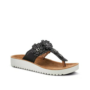 tNTX fB[X T_ V[Y Bayview Wedge Sandal Black