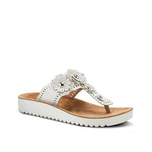 tNTX fB[X T_ V[Y Bayview Wedge Sandal Silver Metallic