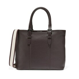 コールハーン メンズ トートバッグ バッグ Men's Leather Triboro Tote Bag Dark Chocolate