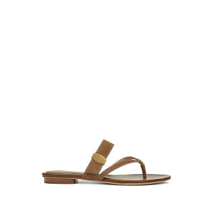 ���F���j�J �x�A�[�h ���f�B�[�X �T���_�� �V���[�Y Salva dash flat sandals Brown