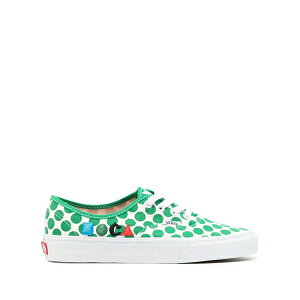 �o���Y �����Y �X�j�[�J�[ �V���[�Y X moca authentic polka-dot cotton sneakers Green