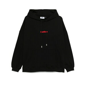 �W�[�V�[�f�B�[�G�X �����Y �p�[�J�[�E�X�E�F�b�g�V���c �A�E�^�[ Hotline-embroidered hoodie Black