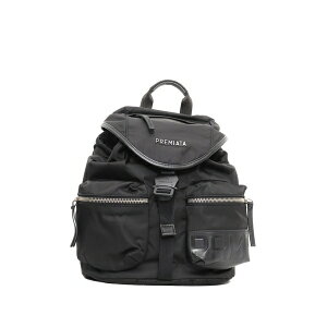 �v���~�A�[�^ �����Y �o�b�N�p�b�N�E�����b�N�T�b�N �o�b�O Lyn 2100 padded leather-trimmed backpack Black