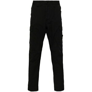 �X�g�[���A�C�����h �����Y �J�W���A���p���c �{�g���X Tapered cargo trousers Black
