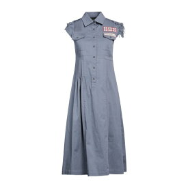 【送料無料】 ミスター＆ミセス・イタリー レディース ワンピース トップス Midi dresses Blue