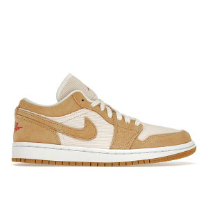 Jordan W[_ fB[X Xj[J[ yJordan 1 Low SE Twine Orange Quartz Corduroy (Women's)z TCY US_9.5(26.5cm) Twine/Orange-Orange Quartz