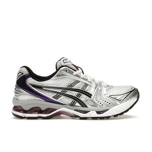 ASICS �A�V�b�N�X ���f�B�[�X �X�j�[�J�[ �yASICS Gel-Kayano 14 White Dark Grape (Women's)�z �T�C�Y US_7(24.0cm) White/Dark Grape