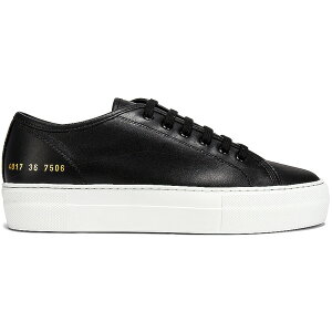 Common Projects �R�����E�v���W�F�N�c ���f�B�[�X �X�j�[�J�[ �yCommon Projects Tournament Black (Women's)�z �T�C�Y EU_38(24cm) Black