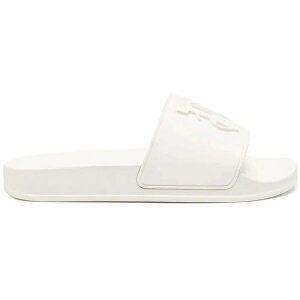 Palm Angels �p�[���E�G���W�F���X ���f�B�[�X �X�j�[�J�[ �yPalm Angels PA Monogram Pool Slides White (Women's)�z �T�C�Y EU_36(22.5cm) White