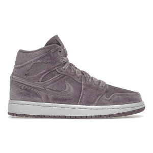 Jordan W[_ fB[X Xj[J[ yAir Jordan 1 Mid SE Purple Velvet (Women's)z TCY US_5.5(22.5cm) Purple Smoke/Purple Smoke-White