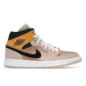 Jordan �W���[�_�� ���f�B�[�X �X�j�[�J�[ �yJordan 1 Mid SE Particle Beige (Women's)�z �T�C�Y US_5.5(22.5cm) Particle Beige/Black-Metallic Red Bronze