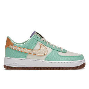 Nike iCL fB[X Xj[J[ yNike Air Force 1 Low '07 Pinapple (Women's)z TCY US_W_10 Green Glow/Coconut Milk-Metalic Gold