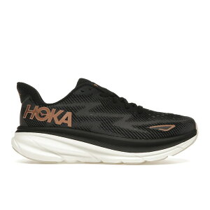 Hoka One One �z�J�I�l�I�l ���f�B�[�X �X�j�[�J�[ �yHoka One One Clifton 9 Black Rose Gold (Women's)�z �T�C�Y US_8.5(25.5cm) Black/Rose Gold