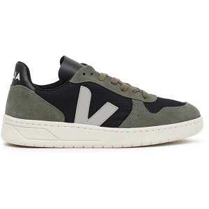 Veja ���F�W�� ���f�B�[�X �X�j�[�J�[ �yVeja V-10 Ripstop Black Oxford Grey Mud�z �T�C�Y EU_40(25.5cm) Black/Oxford Grey/Mud