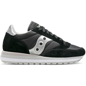 Saucony �T�b�J�j�[ ���f�B�[�X �X�j�[�J�[ �ySaucony Jazz Triple Black Silver (Women's)�z �T�C�Y US_W_12 Black/Silver