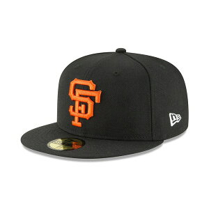 �j���[�G�� �����Y �X�q �A�N�Z�T���[ Men's Black San Francisco Giants Cooperstown Collection Wool 59FIFTY Fitted Hat Black