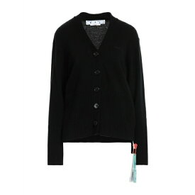 オフホワイト レディース カーディガン アウター Cardigans Black