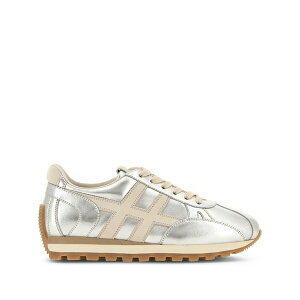 �z�[�K�� ���f�B�[�X �X�j�[�J�[ �V���[�Y H671 86er lace-up fastening sneakers Silver