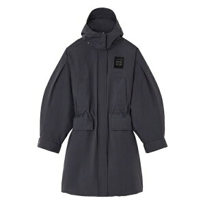 �K�j�[ ���f�B�[�X �R�[�g �A�E�^�[ Ripstop parka coat Grey