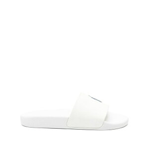 �����t���[���� �����Y �T���_�� �V���[�Y Polo pony slides White