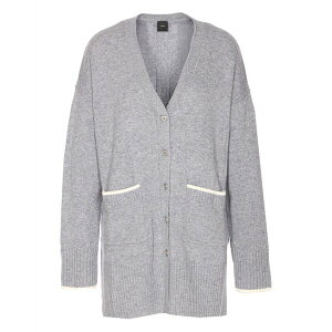 �s���R ���f�B�[�X �J�[�f�B�K�� �A�E�^�[ M䩘Rlange-effect cardigan Grey
